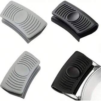 2/4 件套硅胶锅柄套，适用于铸铁锅 - 耐热、防滑、防烫、防滑厨房用品、实用节日家居礼物