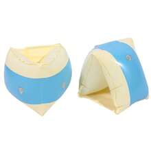 Swimming Arm Ring Inflatable Pool Float Sleeve PVC Arm Floaties Water Play Equipment Swim Arm Bands For - Blue - View 1