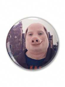 Funny Pattern Badge Brooch, Women Lapel Pin, Shirt/Bag Accessory, Unique Gift For Friends, Family, Teachers, Classmates - Multicolor - View 1