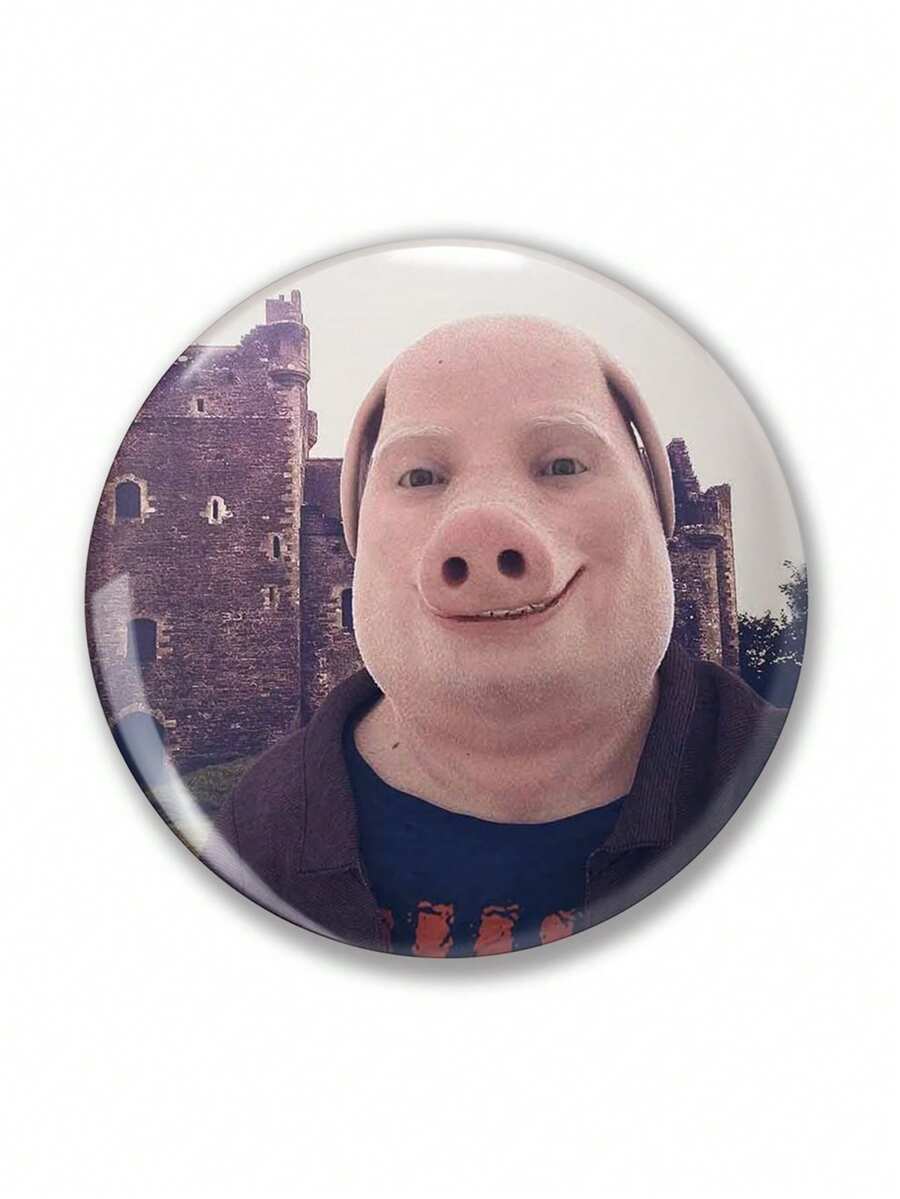 Funny Pattern Badge Brooch, Women Lapel Pin, Shirt/Bag Accessory, Unique Gift For Friends, Family, Teachers, Classmates - Multicolor - View 1