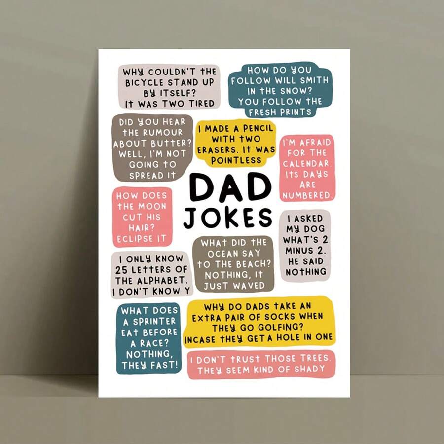 Jokes, Funny Fathers Day Or Birthday Card For Him, For Dad Or Step Dad On Father's Day Or Bday Gift Ideas, Funny Fathers Day Gifts - Multicolor - View 1