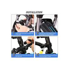 Salpicaderas Trasera Y Delantera Para Bicicleta Universal - Negro - Ver 7