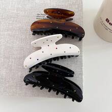 1 件女士优雅彩色水钻发夹，可爱甜美的日常佩戴发饰，适合夏季（随机水钻颜色）发夹发夹发夹发夹发夹秋冬发饰女士度假装女士 - 彩色 - 查看 5