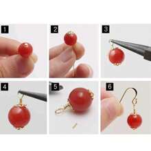 Set de 1/3 herramientas de alicates de joyería, que incluye alicates de punta redonda y alicates diagonales, adecuados para la fabricación y reparación de joyas DIY