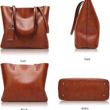 ALARION Women Top Handle Satchel Handbags Shoulder Bag Messenger Tote Bag Purse