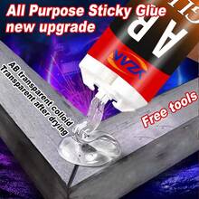 Pegamento líquido - Pegamento AB de 50 ml - Ver 4