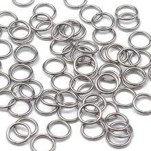 1000pcs 304 Stainless Steel Open Jump Rings - For DIY Earrings, Necklaces And Bracelets - Closed Ring - View 11