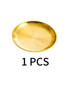 7-Piece Stainless Steel Tape Storage Rack, Outdoor Easy Storage Tray Stackable Set, Home Table Table, Garbage Residue, Bone Tray, Fruit Tray, Small Plate Set With Storage Rack - Multicolor - View 13