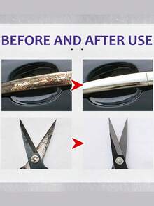 rayhong 4/2/1 Pack Stainless Steel Rust Remover, Stainless Steel Cleaner, Faucet, Door Handle, Bathroom, Kitchen, Sink, Cookware Cleaning Agent, Effective Rust Removal Without Damaging Metal (Random New/Old Model Shipped)