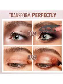 5/3/2/1pc Eye Makeup Accessories, Eye Shadow Sealing Template, Eye Shadow Brush, Makeup Brush, Eye Makeup Tools, Beauty Tools, Eye Makeup Beauty Tools, Suitable For Beginners,Makeup,Cheap,Room Decor,Vanity,Travel,Bedroom,Makeup Accessories,Cheap,Stocking Stuffers,Makeup,Makeup Tools,Cheap Stuff,Gifts,Gifts For Women,Christmas Gifts - Black and White - View 7