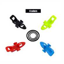 1/3/5件/10件/20件鱼竿钩固定器，诱饵挂钩，鱼钩固定架，钓鱼工具（颜色随机） - 彩色 - 查看 3