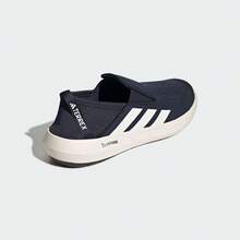 Adidas 2025 TERREX BOAT SLIP-ON CLIMACOOL 低帮户外男女通用鞋 JI3503 - 藍色 - 查看 4