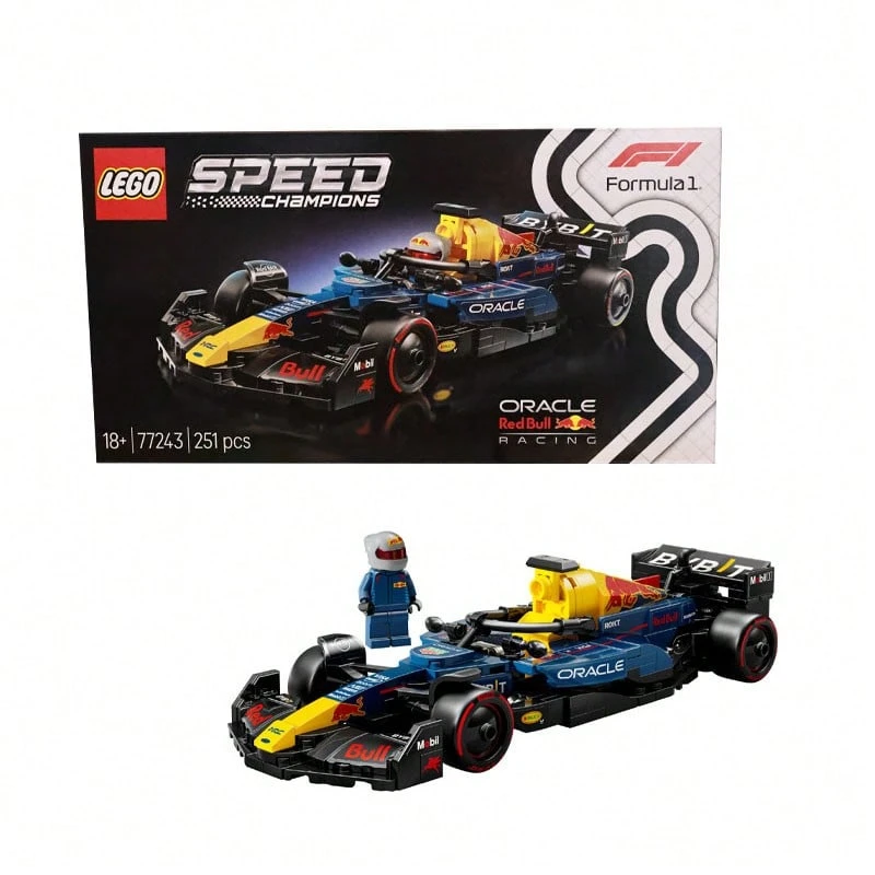 LEGO 77243 Red Bull Team Rb20 F1 Racing 2025 nuevos bloques de construcción de juguete educativo para niños - Multicolor - Ver 1