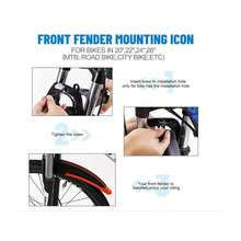 Universal Front And Rear Bicycle Fenders