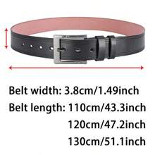 Men Exercise & Fitness Belt - Black - View 2