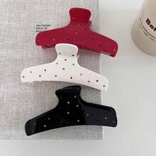 1 件女士优雅彩色水钻发夹，可爱甜美的日常佩戴发饰，适合夏季（随机水钻颜色）发夹发夹发夹发夹发夹秋冬发饰女士度假装女士 - 彩色 - 查看 7