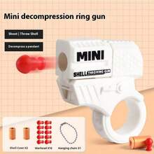 1 套秘密特工戒指 - 减压玩具 - 旋转环玩具 - 逼真 - 可发射玩具 - 生日礼物 - 复活节礼物 - 完美礼物 - 礼品 - 玩具 - 复活节