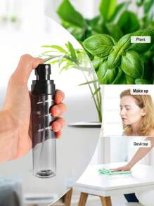 1/2/3/4 Pezzi di Flacone Spray Nano, Spray Idratante, Lozione, Profumo, Bottiglia Spray Sottopacchetto di Alcol, Bottiglie Sottopacchetto Portatili da 60/80/100/120ml, per Imbarco Aereo, Riutilizzo e Convenienza, Viaggio, Ritorno a Scuola, Portatili, Cosmetici, Gestione Idratante Viso