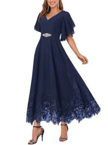 Cocktailkleid für Partys, Hochzeitsgästekleid, Abschlussballkleid, Brautjungfernkleid, Geburtstagskleid, Kleid für Mutter der Braut/des Bräutigams, Schulanfang