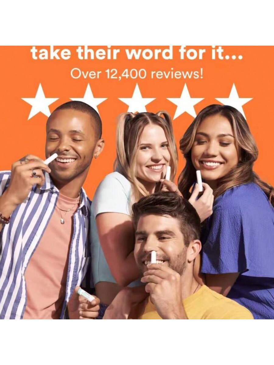 Nasal Stick: Free Your Nose | Featured On SharkTank | Powerful Essential Oils With Vapor Flow Technology | Breathe In Life,Holiday Essentials.(1ct )