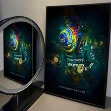 1pc/3PCS Wall Arts Posters Pop Anime F1 Racing Driver Legendary Anime Poster Decoration Painting Wall Art White Wall Decoration Frameless/Framed Canvas Art - Multicolor - View 45