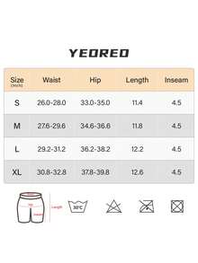 YEOREO Pink Shorts Women Workout Gym Impact Shorts Elieen Hidden Scrunch Butt Lifting Mid Low Waist 3.6\"/4.5\"/6\" Seamless Shorts  Gym Shorts Workout Shorts Black Shorts Workout Shorts Biker Shorts Summer Shorts - 黑色 - 查看 4