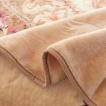 JML Embossed Pattern 1 Ply Fleece Blanket, 9lbs, Soft Polyester, Hand Wash, Modern Print - Ideal For Autumn And Winter Seasons