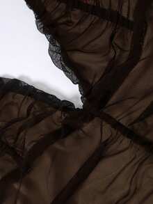 Đầm midi nữ gợi cảm hở lưng, dây mảnh, cổ chữ V, xếp nếp, thích hợp cho các buổi hòa nhạc, tiệc tùng, lễ hội âm nhạc, lễ tốt nghiệp và mùa hè thanh lịch. - Màu Khaki - Xem 9