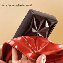 2 pezzi/1 pezzo Stampo in silicone spesso stile Dubai, grande stampo per cioccolato adatto per cioccolato fatto a mano, riempimento barrette di cioccolato fai-da-te, cioccolato, torte, stampo per cubetti di ghiaccio