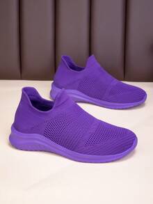 Elastyczne wsuwane trampki dla mężczyzn/kobiet, wygodne codzienne buty sportowe bez sznurówek, lato 2025 nowość