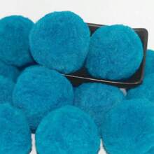 Home Times High Quality Blue Swimming Pool Filter Ball - High-Efficiency Sand Filter Medium, Used For Swimming Pools, Reuse And High-Efficiency Filtration Systems, Pool Filter Balls For Swimming Pool