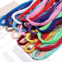 1 毫米 25 码编织弹性绳串珠线弹力绳织物工艺绳适用于珠宝制作 17 种颜色 - 彈力繩 - 查看 4