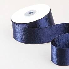 2 号双面闪光银丝带，手工 DIY 头饰，花卉礼品包装，丝带边缘压边