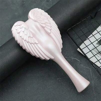 魔法天使美发梳 - 防静电，适合所有发质，头皮按摩梳 - 专业沙龙级造型工具，梳子，美发造型工具，美发配件