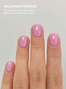 XEIJAYI 1Pc 15ML Pink Nail Gel Semi Permanent Nail Art Soaking UV LED Nail Salon DIY Nail Salon Gel For Spring And Summer