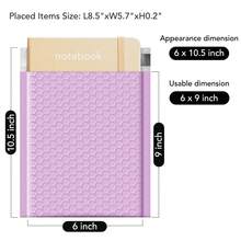 Bubble Mailers 6x10 Inch 100 Pack Lavender Purple Padded Envelopes Usable Size 6x9" Self Seal Bubble Envelopes Opaque Padded Mailers For Mailing Jewelry Makeup Small Business #0 - 香芋紫色 - 查看 2