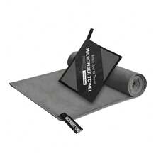 Toalla de playa de microfibra para viajes - Toalla de secado rápido, suave y ligera para camping, toalla de viaje absorbente y compacta para campamento, gimnasio, playa, yoga, natación y mochilero