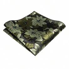 Set 1/2/3/4/5 bucăți pentru bărbați, cravată cu imprimeu floral, cravată din satin de mătase, clemă de cravată argintie, pătrat de buzunar, butoni și broșă set cadou, potrivit pentru ziua tatălui, aniversarea, ziua de naștere și alte ocazii. Modelul floral clasic se potrivește perfect cu smokingul, făcându-vă distinct în orice ocazie. Excelent pentru afaceri, bal, nuntă, banchet, ceremonie, întâlnire formală, petrecere ocazională și momente importante
