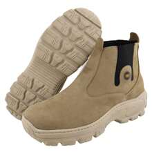 Men's Adventure Boot Trail Combat Boot Ketter Boots Non-Slip Sole Tractor Agro Whisky - 米色 - 查看 5