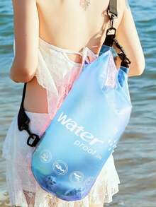 1-Piece Set Of Universal Pool Step Counterweight 250D PVC Waterproof Pool Step Counterweight 10L Above Ground Uninterrupted Pool Step Sandbag, Foldable Pool Step Counterweight (Sky Blue) - 藍色 - 查看 3