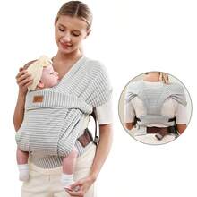 Baby Carrier Straps, Suitable For Newborns And Young Children, Lightweight And  Baby Carrier Straps, Baby Gifts - 條紋 - 查看 1