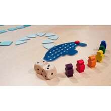 Trò chơi hội đồng phiêu lưu dưới biển sâu, trò chơi tiệc tùng tụ họp nhiều người chơi bằng tiếng Anh, tiếng Nhật, tiếng Pháp và tiếng Đức - Nhiều màu - Xem 4