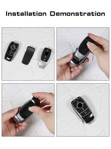 全新时尚 TPU 汽车钥匙壳 适用于梅赛德斯奔驰 A C E S G 级 GLC CLE CLA GLB GLS W177 W205 W213 W222 X167 AMG - 均碼 - 查看 6