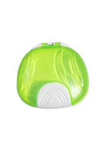 1 Pc Shell-Inspired Retainer Case, Press-Type Switch, Orthodontic Dental Case, Durable Mouth Guard, Night Guard, Teeth Aligner Holder, Portable Storage Container For Braces,Retainer Case, Portable Large Retainer Cases For Retainer And Denture Storage Tight Light And Easy - Coral Pink - View 15