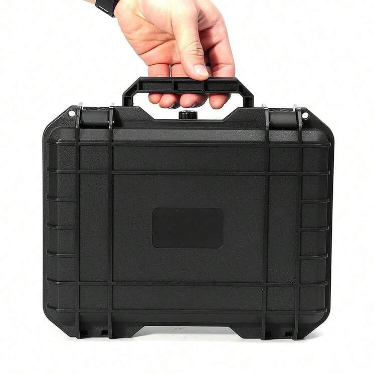 Waterproof Protective Hard Carry Flight Case Camera Equipment Storage Secure Box - 黑色 - 查看 6