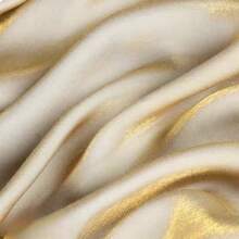 Golden Glazed Silk Satin Color Illusion Fabric Shirt Suit Rayon Polyester Material Wholesale Cloth Per Yard For Sewing