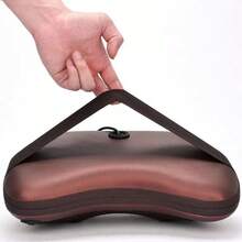 Almofada Massageadora Shiatsu infravermelho Elétrico - Shiatzu - Marrom - Visão 2