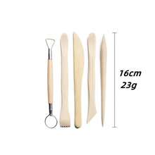 13pcs Pottery Tools Set, Ceramics Sculpting Carving Knives, Ribs, Sponge, Piercing Needles, Soft Clay Modeling Tools - Clay Tools - View 6