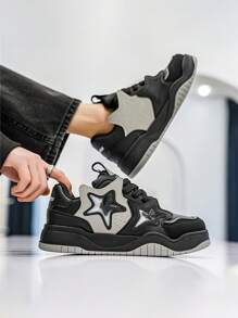 2024 Nieuwe Heren Sneakers Lente Herfst Gevulkaniseerde Schoenen Mode Dikke Zool Heren Hardloopschoenen Voor Heren Mannelijke Sportschoenen Tennis