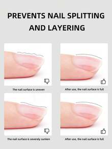 XEIJAYI 2pcs 10ml Long-Lasting Gel Reinforce Gel Shine Finish And Soak Off LED Nail Lamp Perfect For Nail Art Design - 無色 - 查看 2